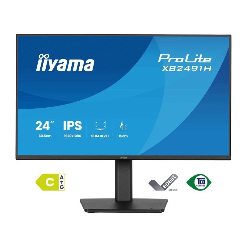 Ecran PC - IIYAMA - 23,8 - Full HD - 120Hz - IPS - 1ms - Ajustable en