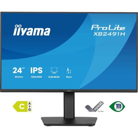 Ecran PC - IIYAMA - 23,8 - Full HD - 120Hz - IPS - 1ms - Ajustable en