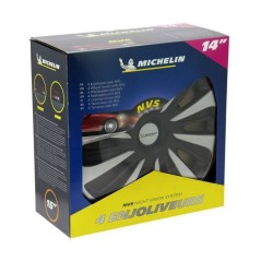 MICHELIN Enjoliveur 14 NVS 3D par 4 en boîte Noir