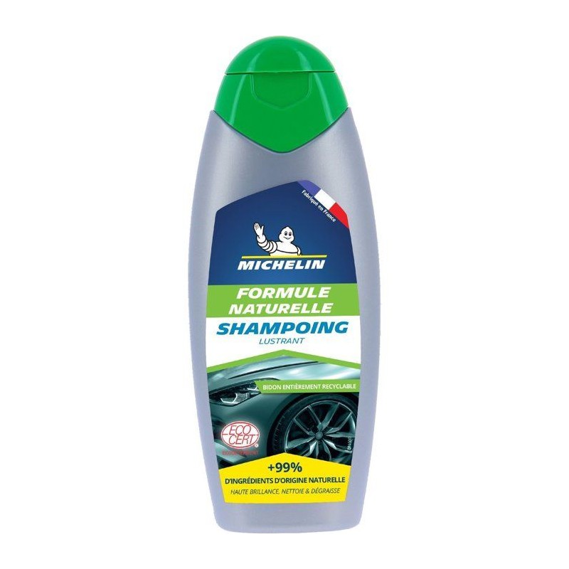 Shampoing - MICHELIN - Formule Naturelle - Lustrant auto - 500ml