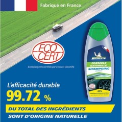 Shampoing - MICHELIN - Formule Naturelle - Lustrant auto - 500ml
