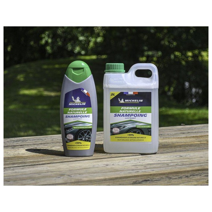 Shampoing - MICHELIN - Formule Naturelle - Lustrant auto - 500ml Shampoing - MICHELIN - Formule Naturelle - Lustrant auto - 500ml