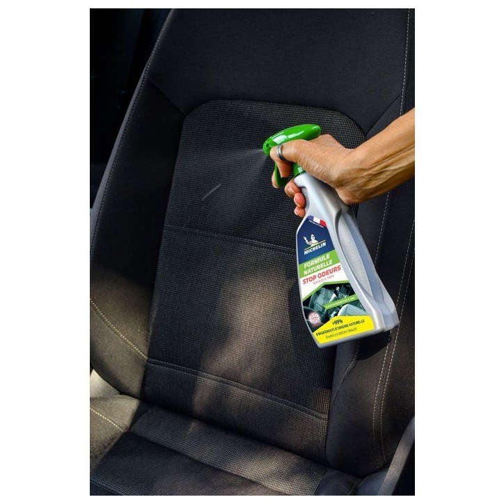 Stop-odeurs - MICHELIN - Formule Naturelle - Intérieur auto - 500ml Stop-odeurs - MICHELIN - Formule Naturelle - Intérieur auto - 500ml