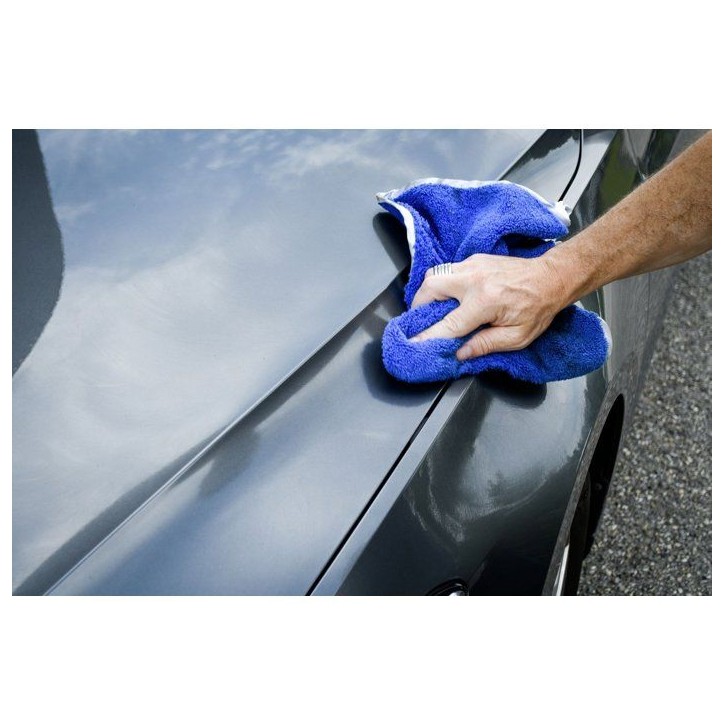 Microfibre extérieur - MICHELIN - Spécial carrosserie - Lustrage parfait - Séchage rapide - Format XL 50x40cm - Bleu Microfibre extérieur - MICHELIN - Spécial carrosserie - Lustrage parfait - Séchage rapide - Format XL 50x40cm - Bleu