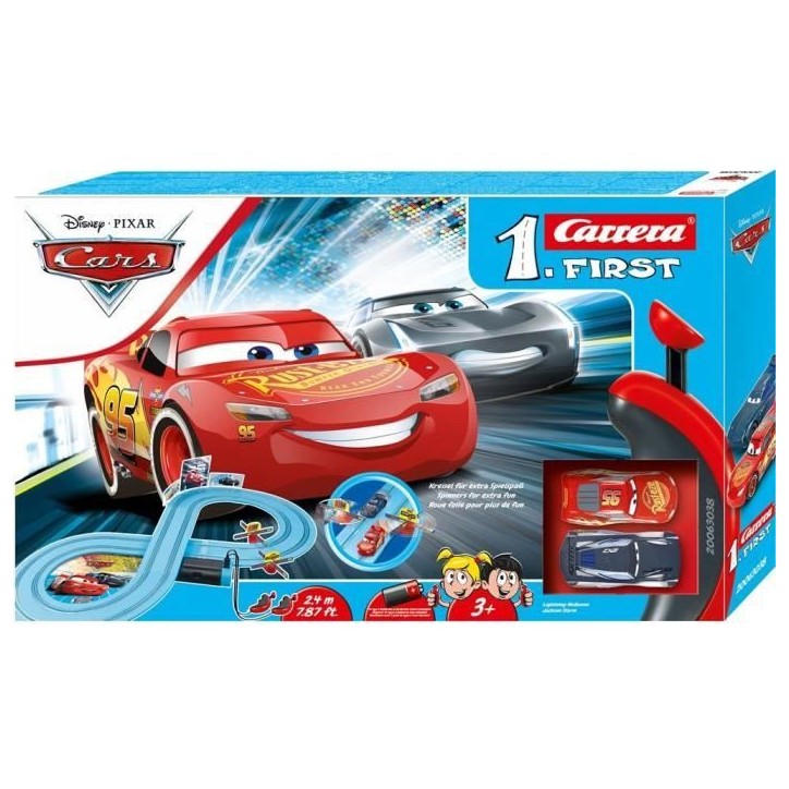Carrera first Disney Cars 3 circuit 2,4 metres Carrera first Disney Cars 3 circuit 2,4 metres