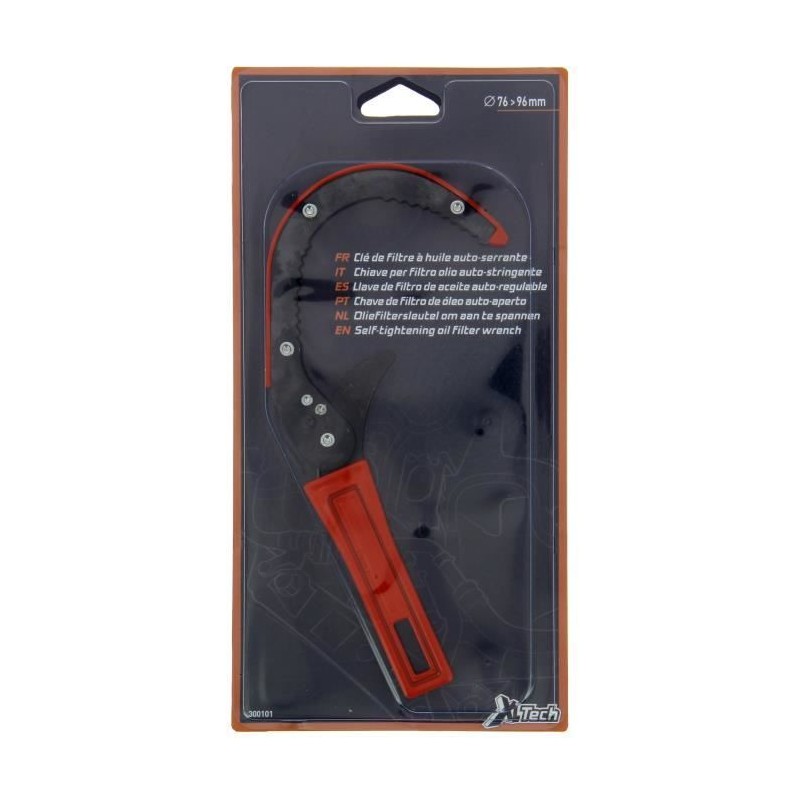 XLTECH Clé auto-serrante pour filtre a huile