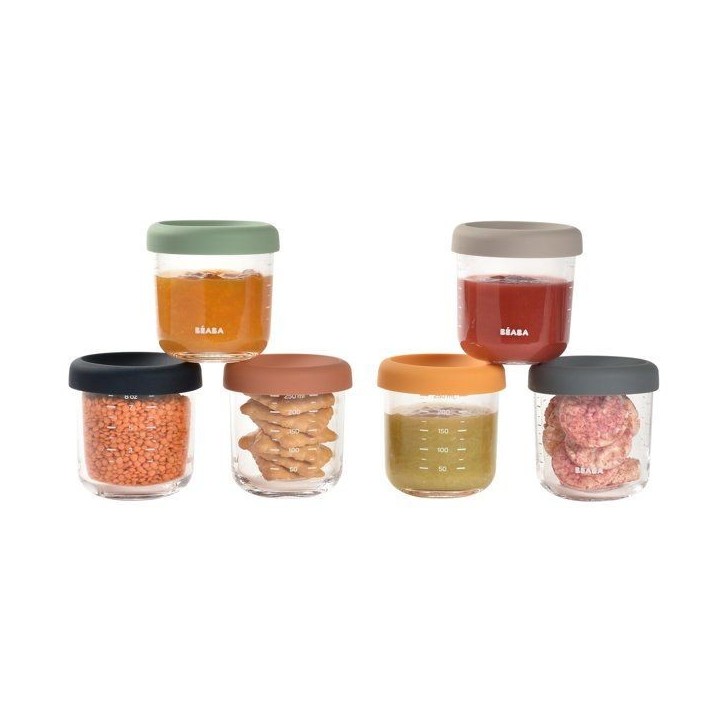 Coffret 6 portions verre 250ml Sunrise