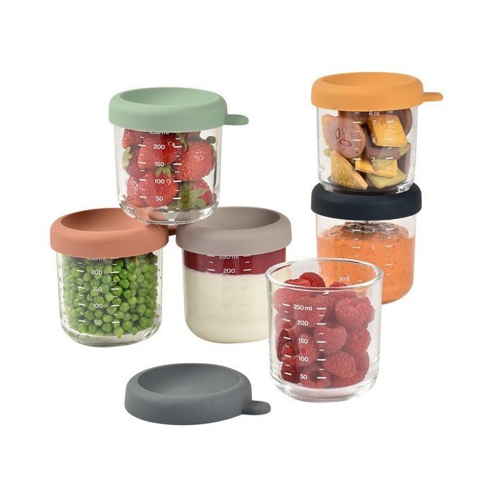Coffret 6 portions verre 250ml Sunrise