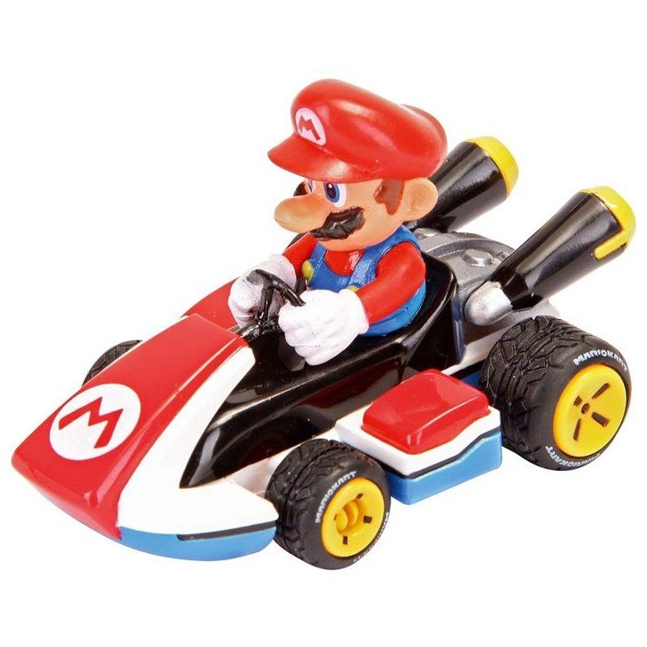 Pack de 3 voitures a rétofriction - CARRERA Pull & Speed - Mario Kart™ - Échelle 1:43 - Des 3 ans Pack de 3 voitures a rétofriction - CARRERA Pull & Speed - Mario Kart™ - Échelle 1:43 - Des 3 ans