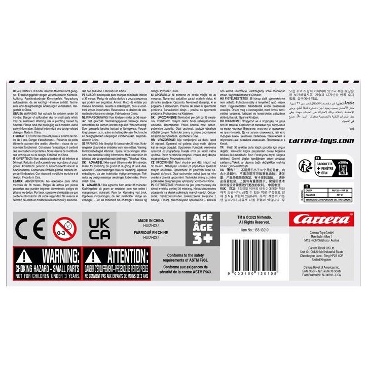 Pack de 3 voitures a rétofriction - CARRERA Pull & Speed - Mario Kart™ - Échelle 1:43 - Des 3 ans Pack de 3 voitures a rétofriction - CARRERA Pull & Speed - Mario Kart™ - Échelle 1:43 - Des 3 ans