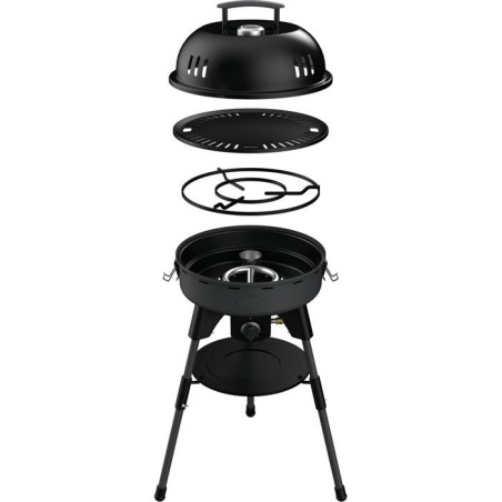 Barbecue a gaz - INCASA - Modele compact - 4000 W - Brûleur inox - Pl