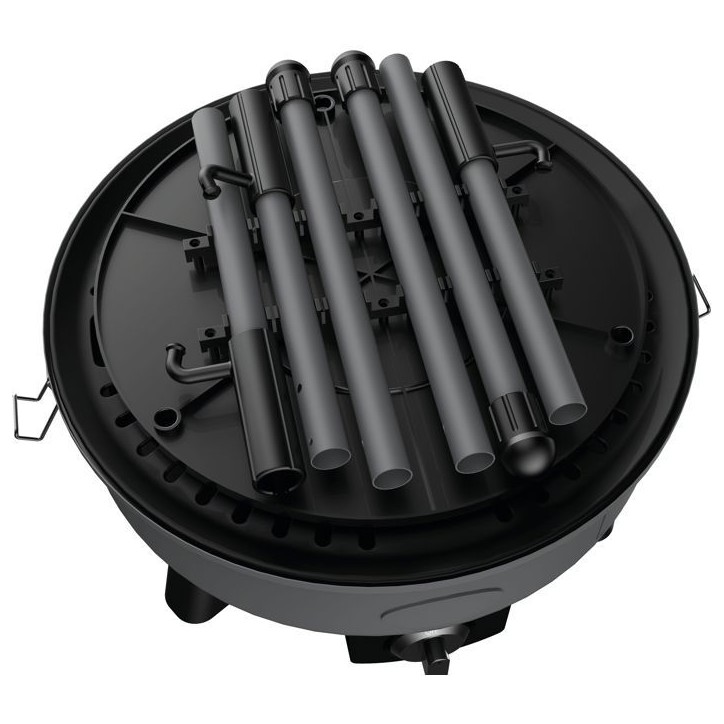Barbecue a gaz - INCASA - Modele compact - 4000 W - Brûleur inox - Plaque fonte d'aluminium - Allumage piézoélectrique Barbecue a gaz - INCASA - Modele compact - 4000 W - Brûleur inox - Plaque fonte d'aluminium - Allumage piézoélectrique
