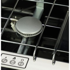 Réchaud a gaz - INCASA - 2 feux + grill/toaster intégré - 4500 W -