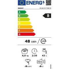 Lave-linge hublot INDESIT IM642MYTIMEFR - 6 kg - Induction - L60 cm -