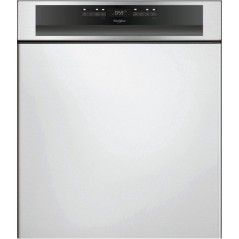 Lave-vaisselle semi-encastrable WHIRLPOOL WBO3T133PFX - 14 couverts -