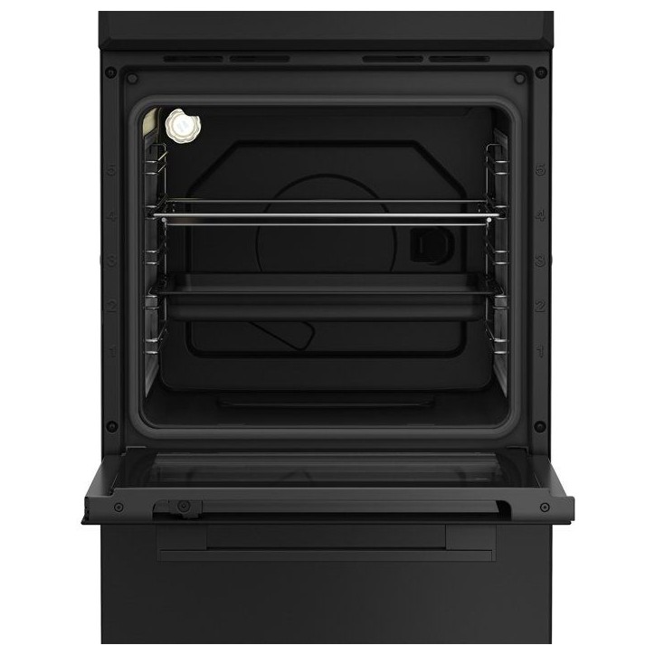 Cuisiniere vitrocéramique - INDESIT - I5V3PCB - 4 foyers - 7700 W - L50 cm - Noir Cuisiniere vitrocéramique - INDESIT - I5V3PCB - 4 foyers - 7700 W - L50 cm - Noir
