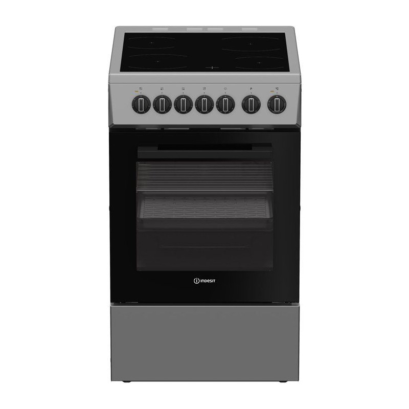 Cuisiniere vitrocéramique - INDESIT - I5V3PCS - 4 foyers - 7,7 KWh -