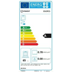 Cuisiniere vitrocéramique - INDESIT - I5V3PCS - 4 foyers - 7,7 KWh -