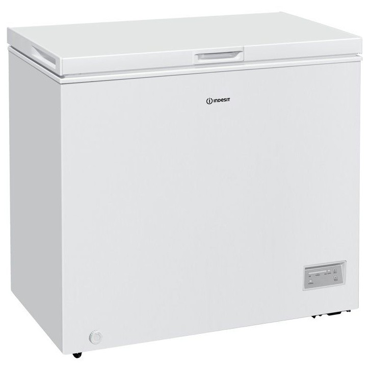 Congélateur coffre - INDESIT - INCF2464E1 - Classe E - 246L - 40db(A) - Fonctionne en piece froide (-15°) - 84,5x95,5x61,5 Congélateur coffre - INDESIT - INCF2464E1 - Classe E - 246L - 40db(A) - Fonctionne en piece froide (-15°) - 84,5x95,5x61,5