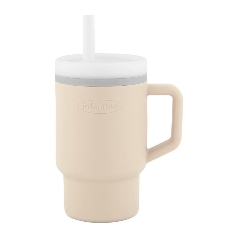 Ma premiere tasse silicone - INFANTINO - 255 ml - Sand