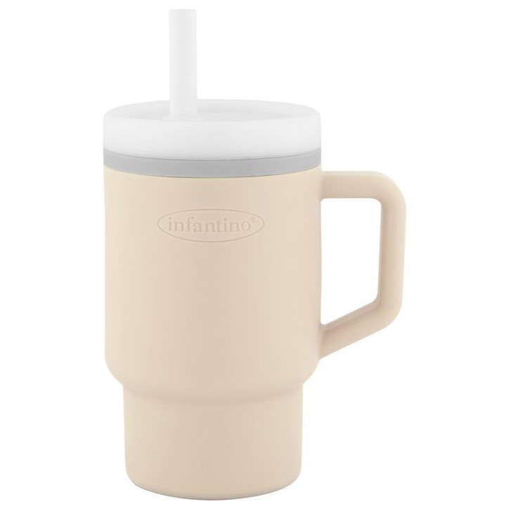 Ma premiere tasse silicone - INFANTINO - 255 ml - Sand Ma premiere tasse silicone - INFANTINO - 255 ml - Sand