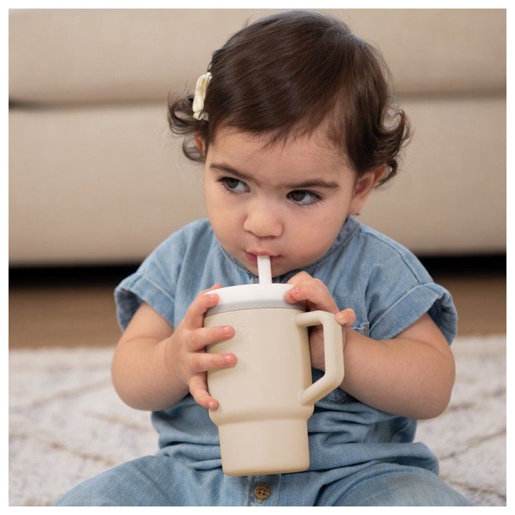 Ma premiere tasse silicone - INFANTINO - 255 ml - Sand Ma premiere tasse silicone - INFANTINO - 255 ml - Sand