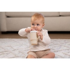 Ma premiere tasse silicone - INFANTINO - 255 ml - Sand