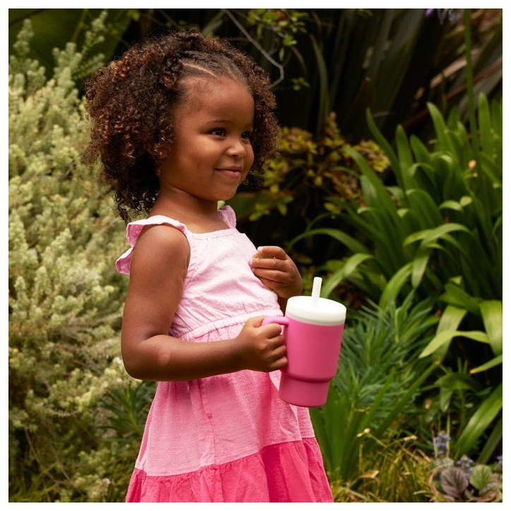 Ma premiere tasse silicone - INFANTINO - 255 ml - Bubble gum Ma premiere tasse silicone - INFANTINO - 255 ml - Bubble gum