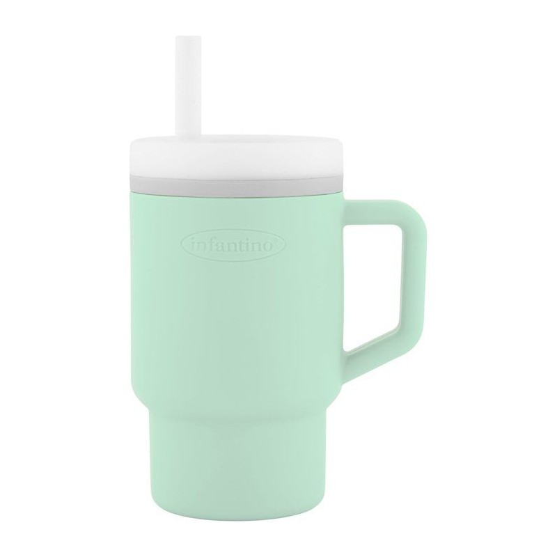 Ma premiere tasse silicone - INFANTINO - 255 ml - Cool Mint