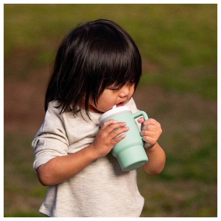 Ma premiere tasse silicone - INFANTINO - 255 ml - Cool Mint Ma premiere tasse silicone - INFANTINO - 255 ml - Cool Mint