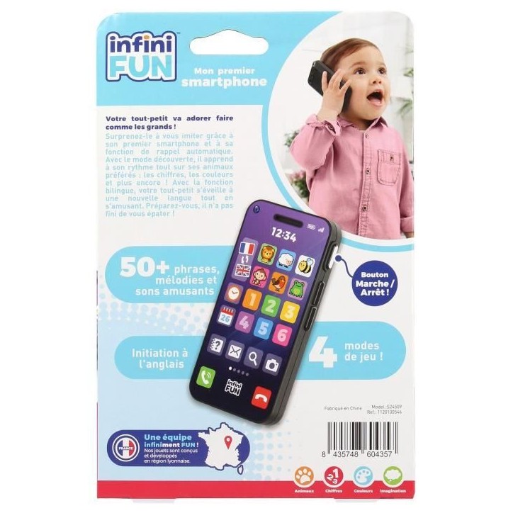 Mon premier Smartphone - INFINI FUN - Des 12 mois Mon premier Smartphone - INFINI FUN - Des 12 mois