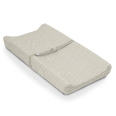 INGENUITY- Matelas a langer beige a contour réhaussé et harnais de s