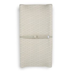INGENUITY- Matelas a langer beige a contour réhaussé et harnais de s