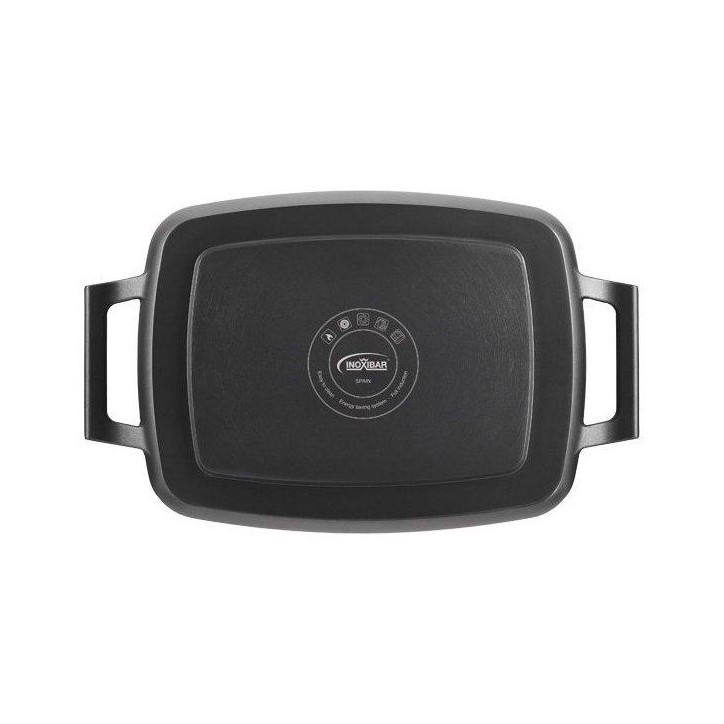 Plaque grill - INOXIBAR - Spéciale four - aluminium fondu - antiadhésif Greblon - four 220°C Plaque grill - INOXIBAR - Spéciale four - aluminium fondu - antiadhésif Greblon - four 220°C