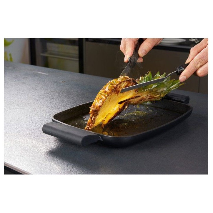 Plaque grill - INOXIBAR - Spéciale four - aluminium fondu - antiadhésif Greblon - four 220°C Plaque grill - INOXIBAR - Spéciale four - aluminium fondu - antiadhésif Greblon - four 220°C