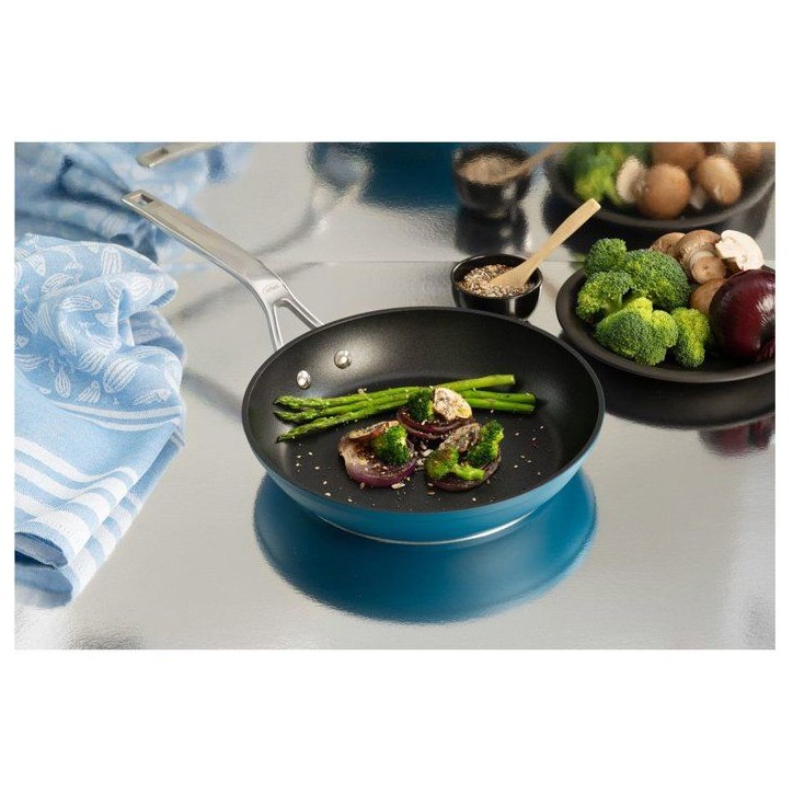 Set de poeles - INOXIBAR - Aqua 20+24 cm - aluminium forgé - revetement antiadhésif - induction Set de poeles - INOXIBAR - Aqua 20+24 cm - aluminium forgé - revetement antiadhésif - induction