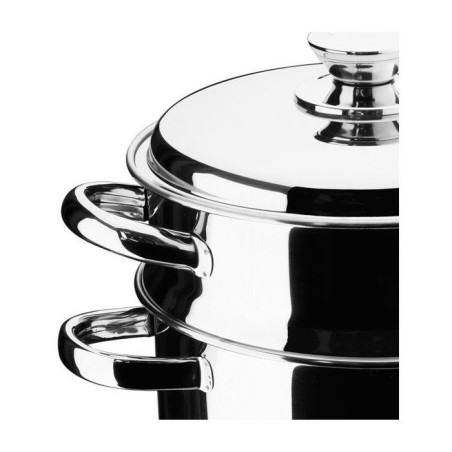 Ensemble cuisson vapeur - INOXIBAR - Marmite et cuiseur - acier inoxydable - cuisson vapeur - induction