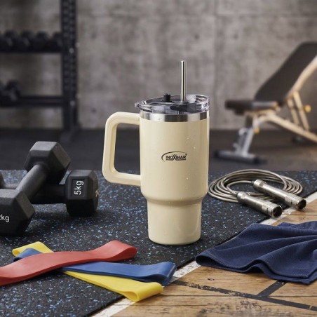 Thermo mug - INOXIBAR - 96 cl - acier inoxydable - double paroi - maintien chaud/froid