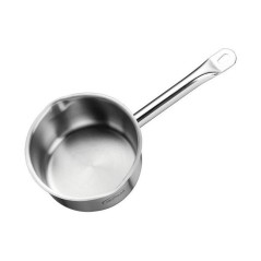 Casserole - INOXIBAR - Profesional 16 cm double verseur - acier inoxydable - fond diffuseur - induction