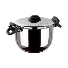 Marmite pâtes et légumes - INOXIBAR - 24 cm - couvercle égouttoir -