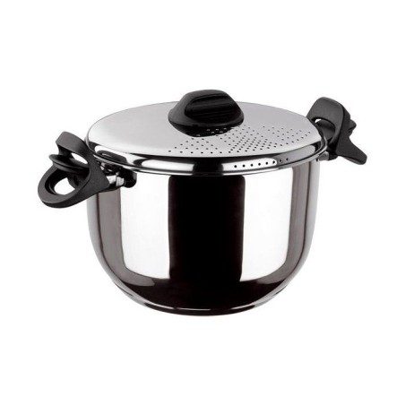 Marmite pâtes et légumes - INOXIBAR - 24 cm - couvercle égouttoir -