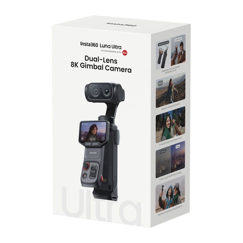 Caméra sport - INSTA360 - Luna Ultra - Creator - Bundle - Cosmic Blac