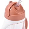 Tasse avec paille - BEABA - 300 ml - Terracotta