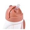 Tasse avec paille - BEABA - 300 ml - Terracotta
