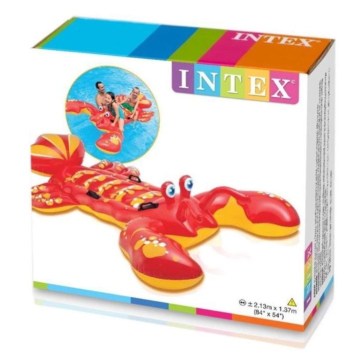 INTEX Bouée Gonflable Homard a Chevaucher INTEX Bouée Gonflable Homard a Chevaucher