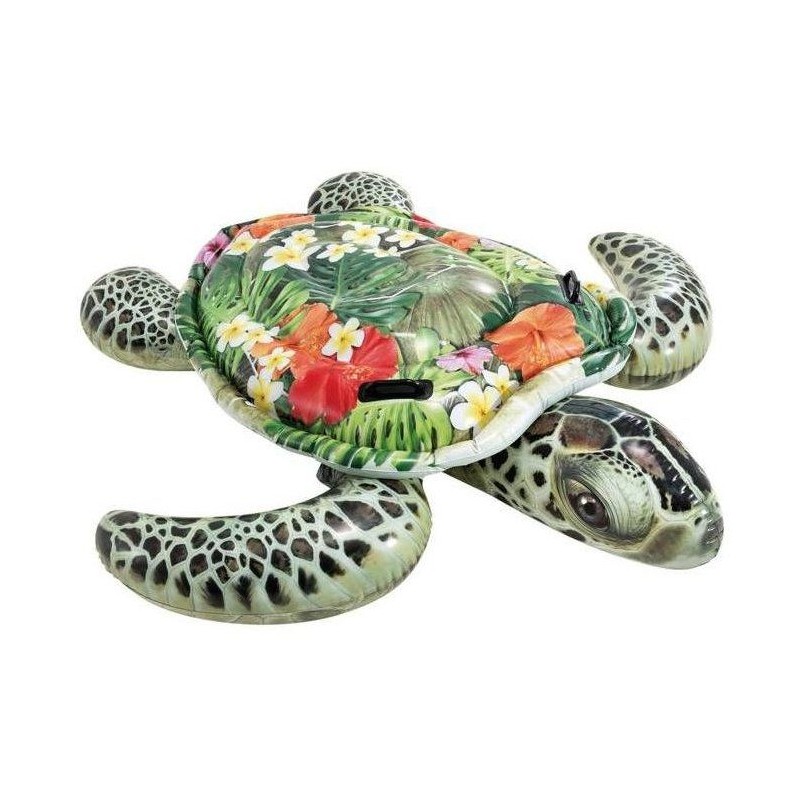Bouée gonflable Tortue de Mer a Chevaucher - INTEX - Design réaliste
