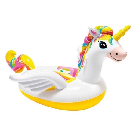 Bouée gonflable Licorne Magique a Chevaucher - INTEX - Dimensions 201