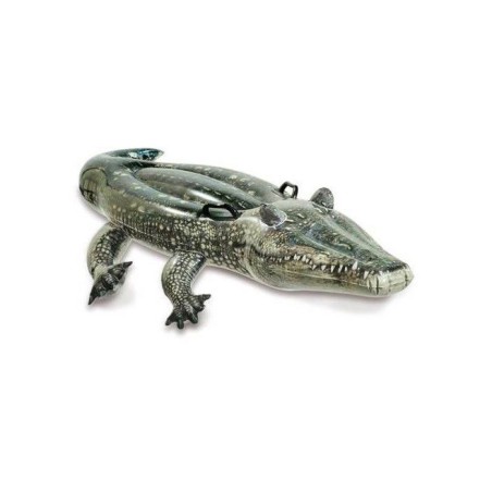 Bouée gonflable Alligator a chevaucher INTEX - Dimensions 170 x 86 cm