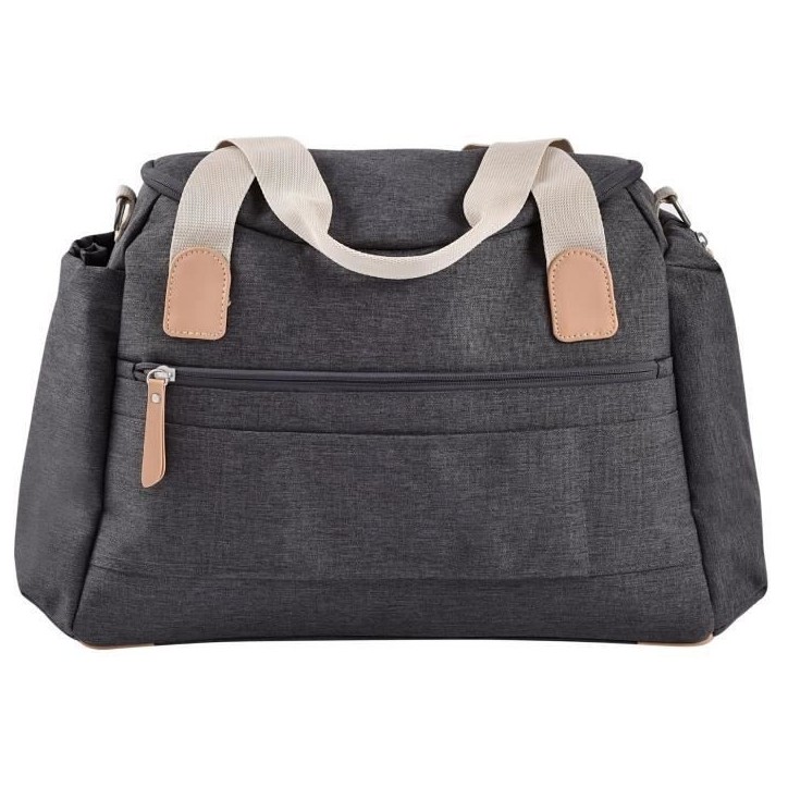 Sac a langer - BEABA - SYDNEY - Gris chiné foncé Sac a langer - BEABA - SYDNEY - Gris chiné foncé
