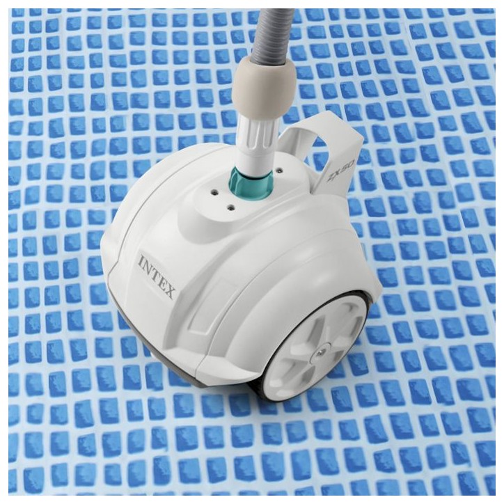 Robot aspirateur fond - INTEX - ZX50 - 2 brosses de nettoyage rotatives Robot aspirateur fond - INTEX - ZX50 - 2 brosses de nettoyage rotatives